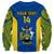 Personalised Solomon Islands Rugby Sweatshirt Pacific Go Solies LT14 - Polynesian Pride