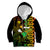 Paddle Board Hawaii Kid Hoodie Molokai 2 Oahu World Championships Kakau Pattern LT14 Hoodie Black - Polynesian Pride