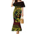 Reggae Kosrae Liberation Day Family Matching Mermaid Dress and Hawaiian Shirt September 8 Polynesian Tattoo - Polynesian Pride