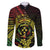 Reggae Kosrae Liberation Day Family Matching Puletasi and Hawaiian Shirt September 8 Polynesian Tattoo - undefined