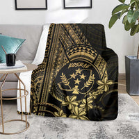 Gold Kosrae Liberation Day Blanket September 8 Polynesian Tattoo - Polynesian Pride