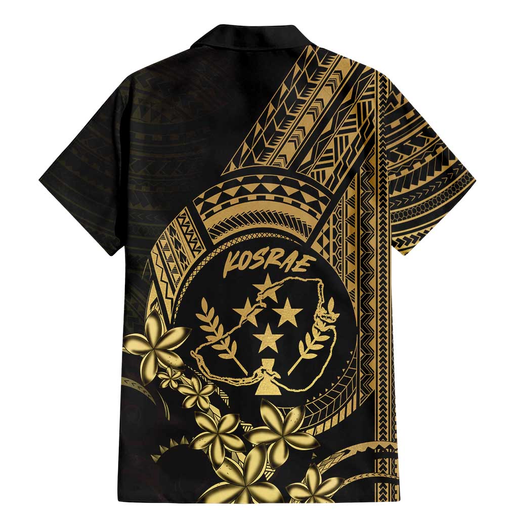 Gold Kosrae Liberation Day Family Matching Mermaid Dress and Hawaiian Shirt September 8 Polynesian Tattoo LT14 - Polynesian Pride
