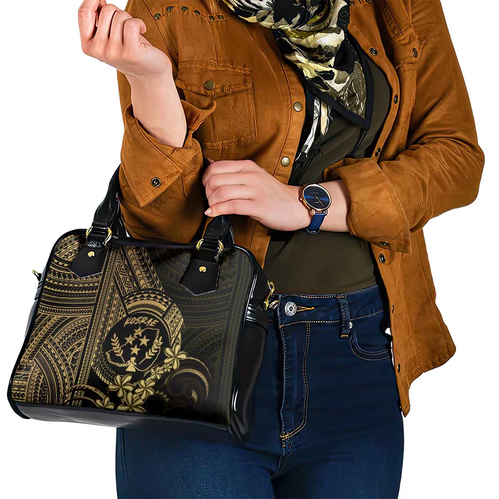 Gold Kosrae Liberation Day Shoulder Handbag September 8 Polynesian Tattoo - Polynesian Pride