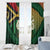 Long Live Vanuatu Independence Day Window Curtain 45th Anniversary Woven Pattern - Polynesian Pride