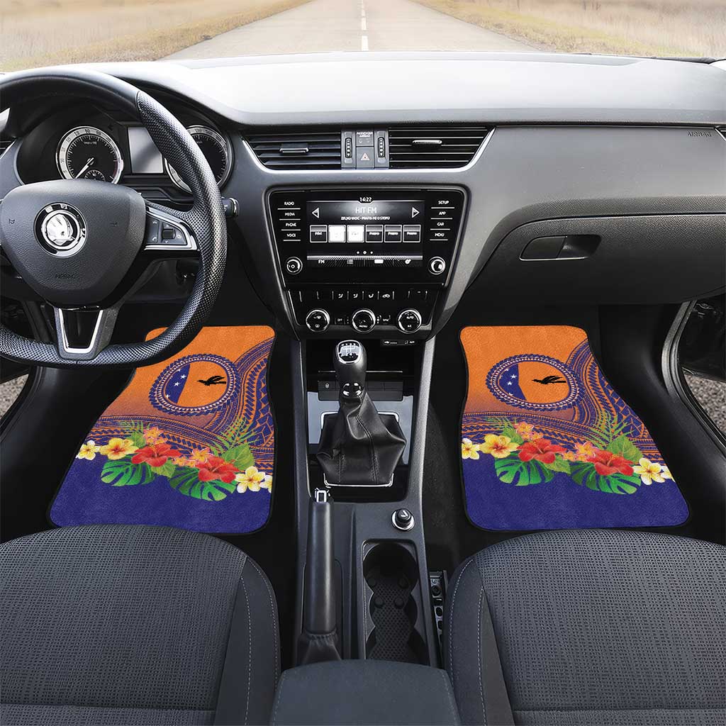 PNG New Ireland Province Car Mats Niu Ailan Necklace Polynesian Tattoo - Polynesian Pride