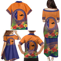 PNG New Ireland Province Family Matching Puletasi and Hawaiian Shirt Niu Ailan Necklace Polynesian Tattoo LT14 - Polynesian Pride