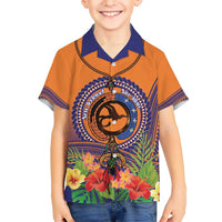 PNG New Ireland Province Hawaiian Shirt Niu Ailan Necklace Polynesian Tattoo LT14 - Polynesian Pride