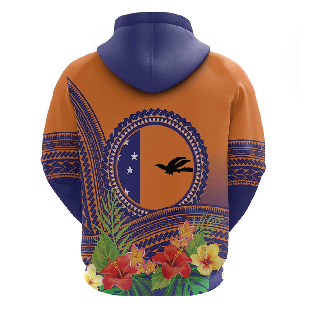 PNG New Ireland Province Hoodie Niu Ailan Necklace Polynesian Tattoo LT14 - Polynesian Pride