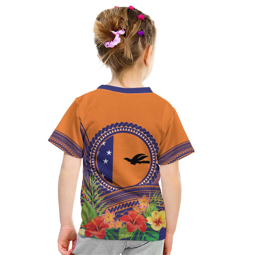 PNG New Ireland Province Kid T Shirt Niu Ailan Necklace Polynesian Tattoo LT14 - Polynesian Pride