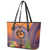 PNG New Ireland Province Leather Tote Bag Niu Ailan Necklace Polynesian Tattoo - Polynesian Pride