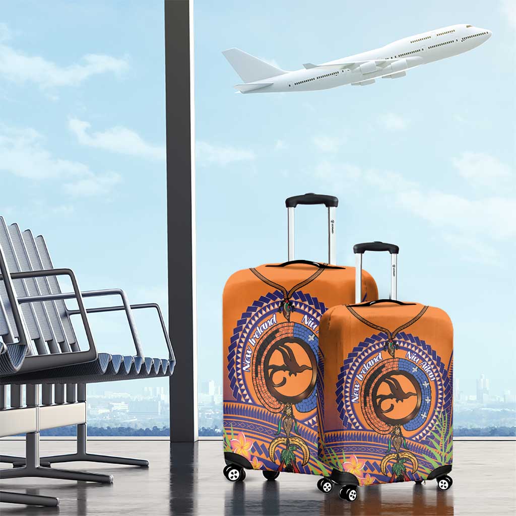 PNG New Ireland Province Luggage Cover Niu Ailan Necklace Polynesian Tattoo LT14 - Polynesian Pride