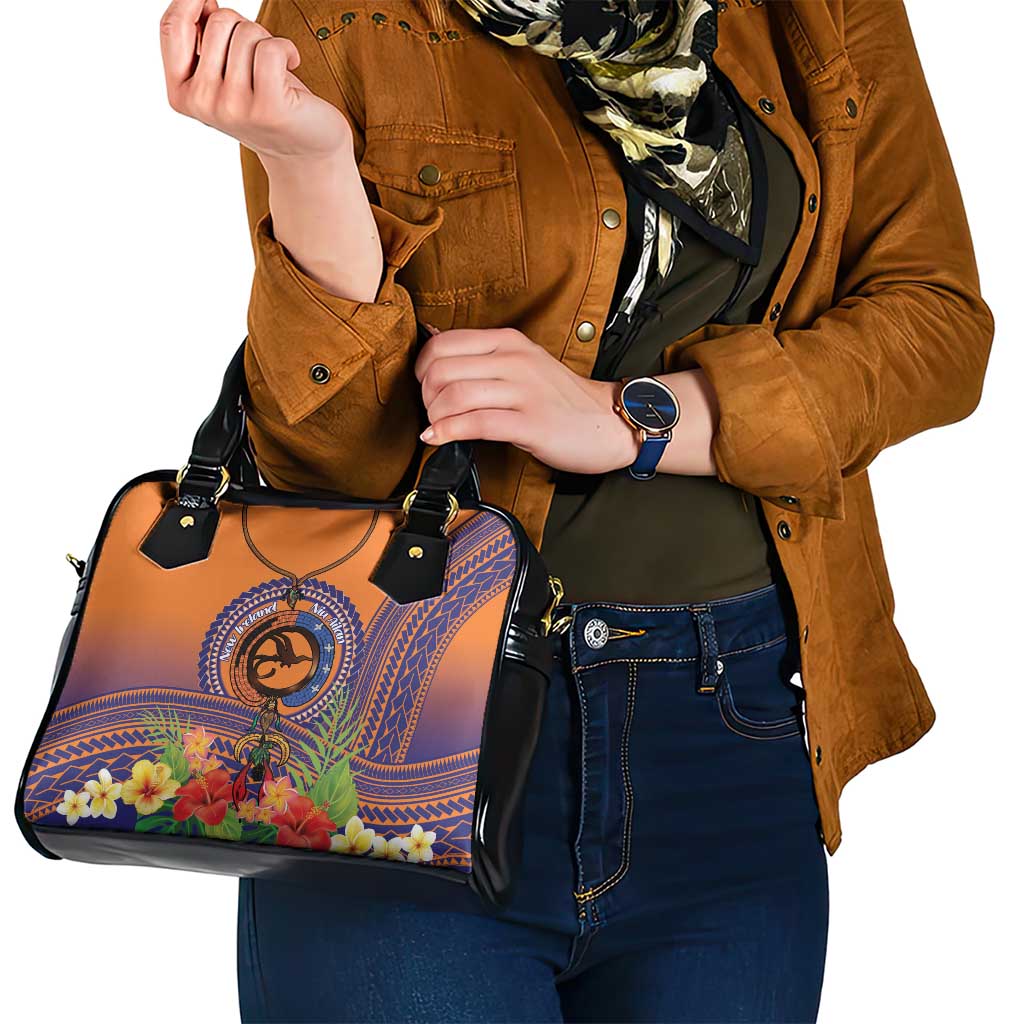 PNG New Ireland Province Shoulder Handbag Niu Ailan Necklace Polynesian Tattoo - Polynesian Pride