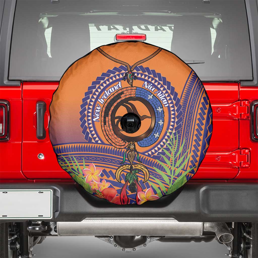 PNG New Ireland Province Spare Tire Cover Niu Ailan Necklace Polynesian Tattoo LT14 - Polynesian Pride