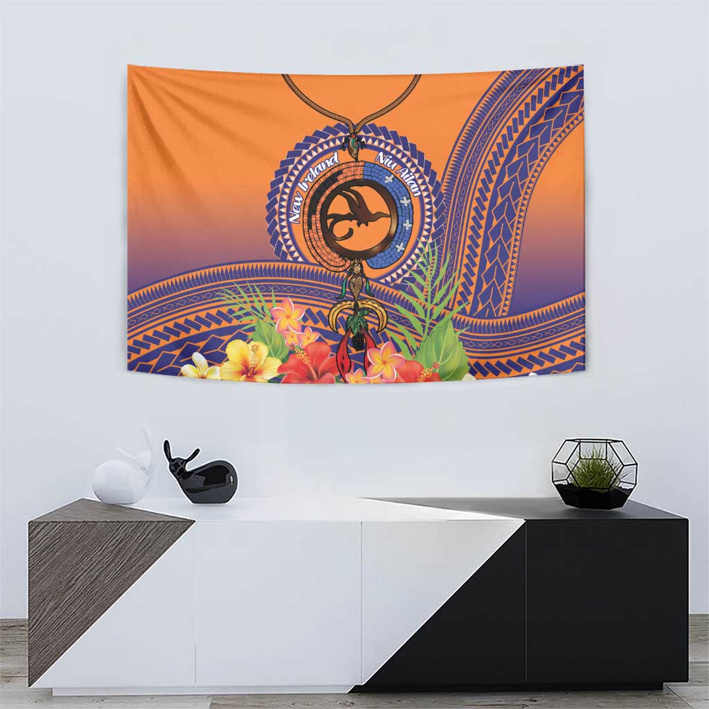 PNG New Ireland Province Tapestry Niu Ailan Necklace Polynesian Tattoo - Polynesian Pride