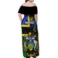 personalised-south-sea-islanders-off-shoulder-maxi-dress-kanakas-with-solomon-islands-coat-of-arms