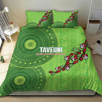 Taveuni Fiji 2026 Rugby Bedding Set Tagimoucia Fijian Tapa Pattern LT14 - Polynesian Pride