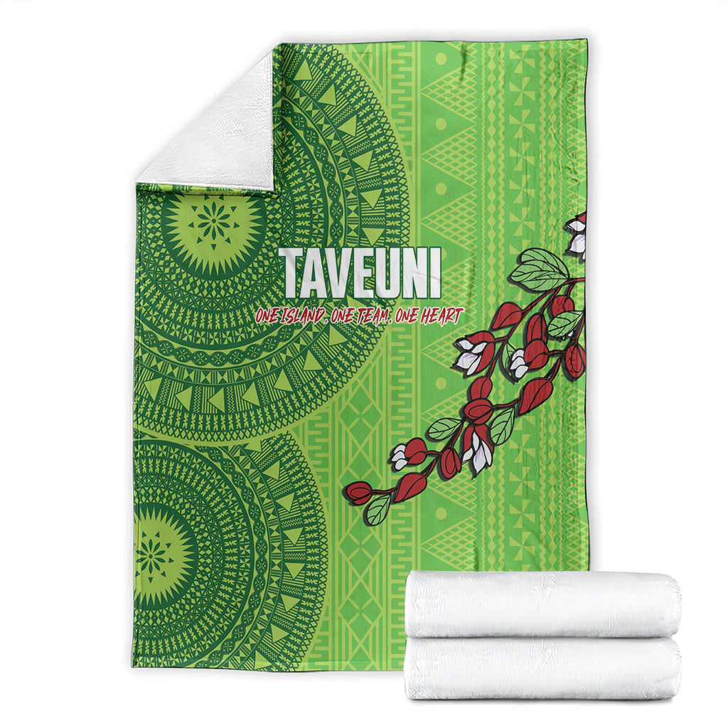 Taveuni Fiji 2026 Rugby Blanket Tagimoucia Fijian Tapa Pattern LT14 - Polynesian Pride