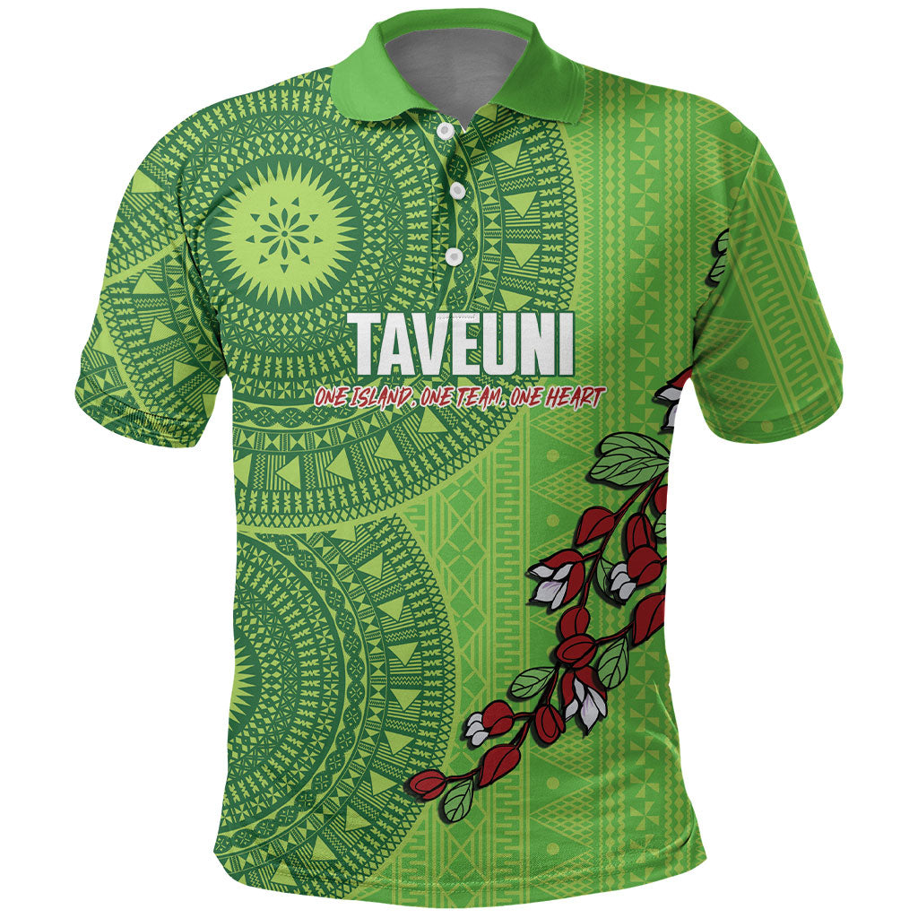 Taveuni Fiji 2026 Rugby Custom Polo Shirt Tagimoucia Fijian Tapa Pattern