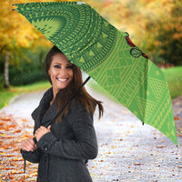 Taveuni Fiji 2026 Rugby Umbrella Tagimoucia Fijian Tapa Pattern LT14 - Polynesian Pride