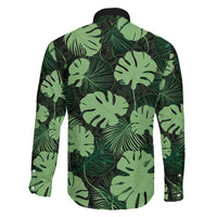 Green Hawaii Kukui Nut Lei Family Matching Mermaid Dress and Hawaiian Shirt Hawaiian Pattern Monstera Tropical Vibes LT14 - Polynesian Pride
