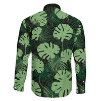 Green Hawaii Kukui Nut Lei Family Matching Summer Maxi Dress and Hawaiian Shirt Hawaiian Pattern Monstera Tropical Vibes LT14 - Polynesian Pride