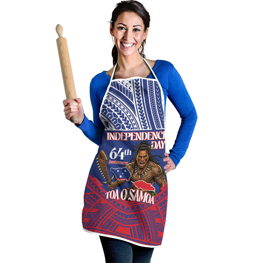 Samoa Independence Day Apron 64th Anniversary Toa O Samoa
