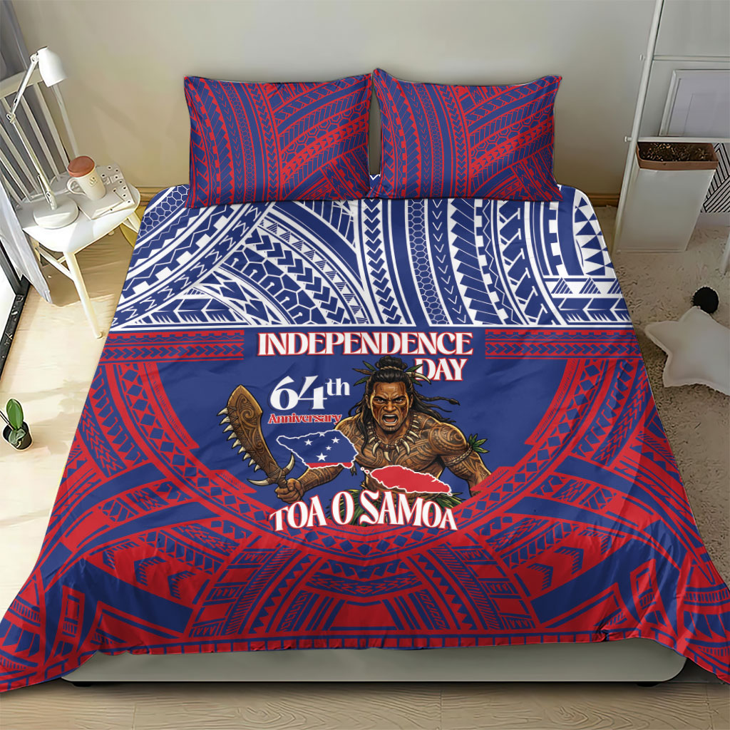 Samoa Independence Day Bedding Set 64th Anniversary Toa O Samoa