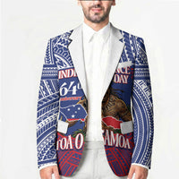 Personalised Samoa Independence Day Blazer 64th Anniversary Toa O Samoa