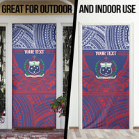 Personalised Samoa Independence Day Door Cover 64th Anniversary Toa O Samoa