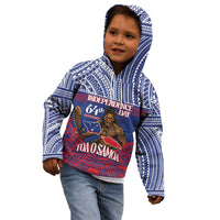 Personalised Samoa Independence Day Kid Hoodie 64th Anniversary Toa O Samoa