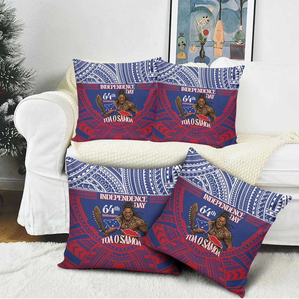 Samoa Independence Day Pillow Cover 64th Anniversary Toa O Samoa