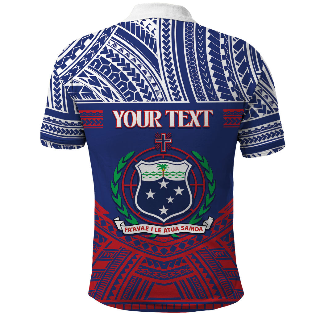 Personalised Samoa Independence Day Polo Shirt 64th Anniversary Toa O Samoa