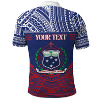 Personalised Samoa Independence Day Polo Shirt 64th Anniversary Toa O Samoa