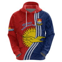 Kiribati Independence Day Hoodie Happy 44th Anniversary Hibiscus Polynesian LT14 - Polynesian Pride