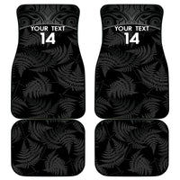 Custom New Zealand Silver Fern Football Car Mats Summer 2024 Olympic Go Aotearoa