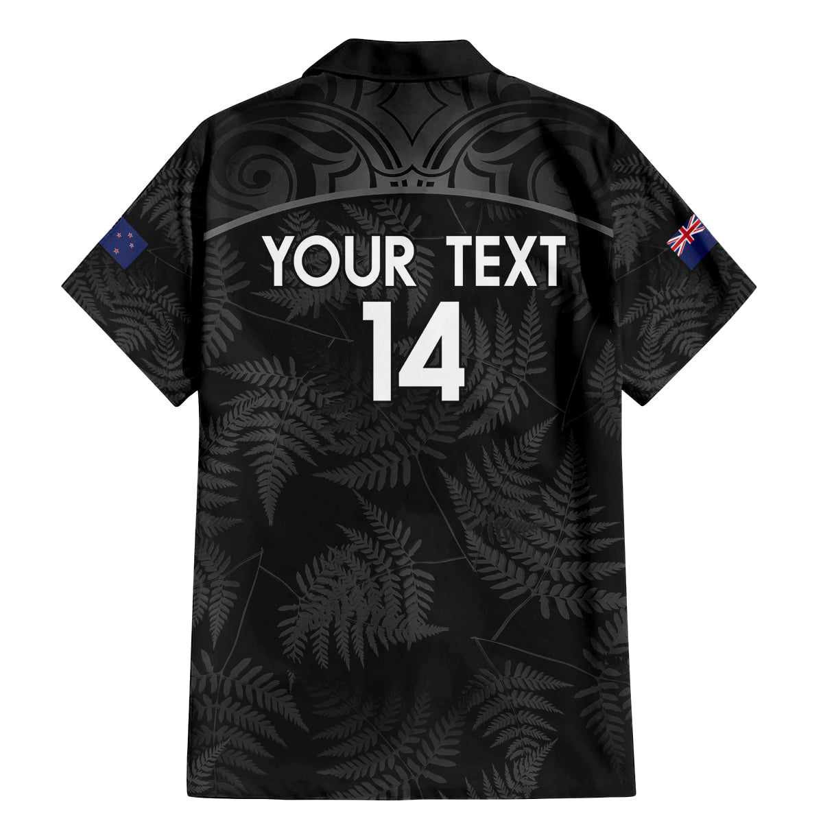 Custom New Zealand Silver Fern Football Family Matching Mermaid Dress and Hawaiian Shirt Summer 2024 Olympic Go Aotearoa LT14 - Polynesian Pride