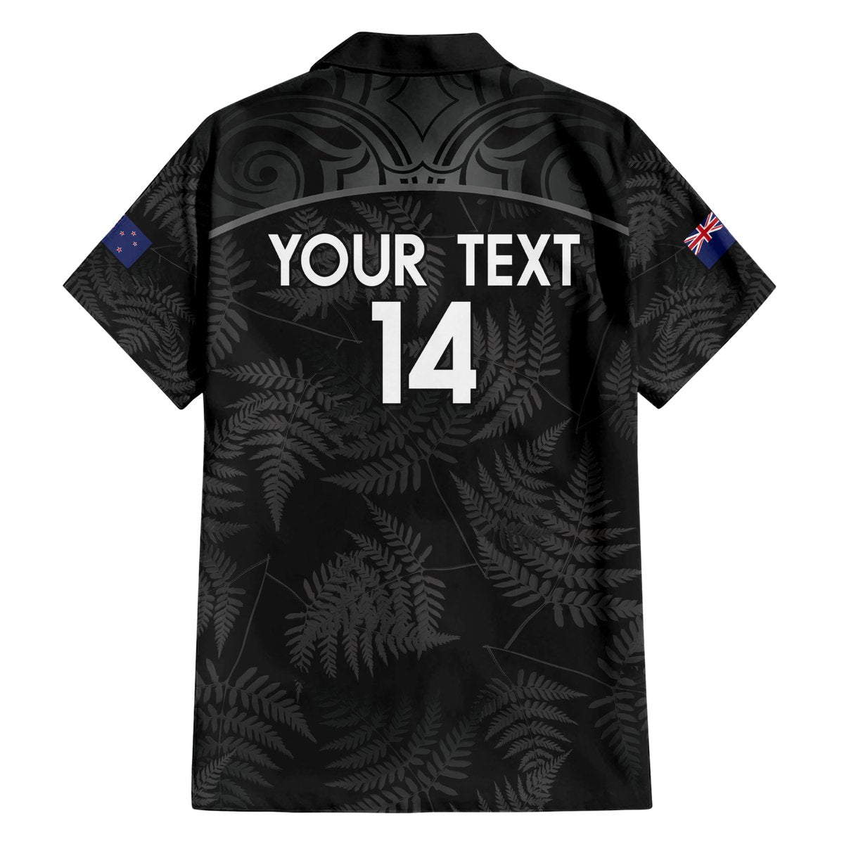 Custom New Zealand Silver Fern Football Hawaiian Shirt Summer 2024 Olympic Go Aotearoa LT14 - Polynesian Pride