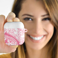 Polynesian Tiare Flower Pink Pastel Vibes AirPods Case LT14 - Polynesian Pride