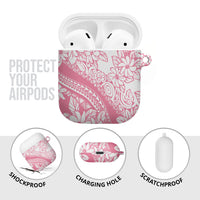 Polynesian Tiare Flower Pink Pastel Vibes AirPods Case LT14 - Polynesian Pride
