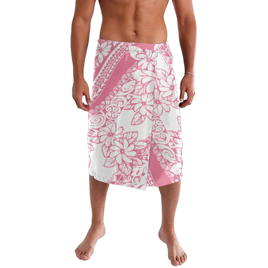 Polynesian Tiare Flower Pink Pastel Vibes Lavalava