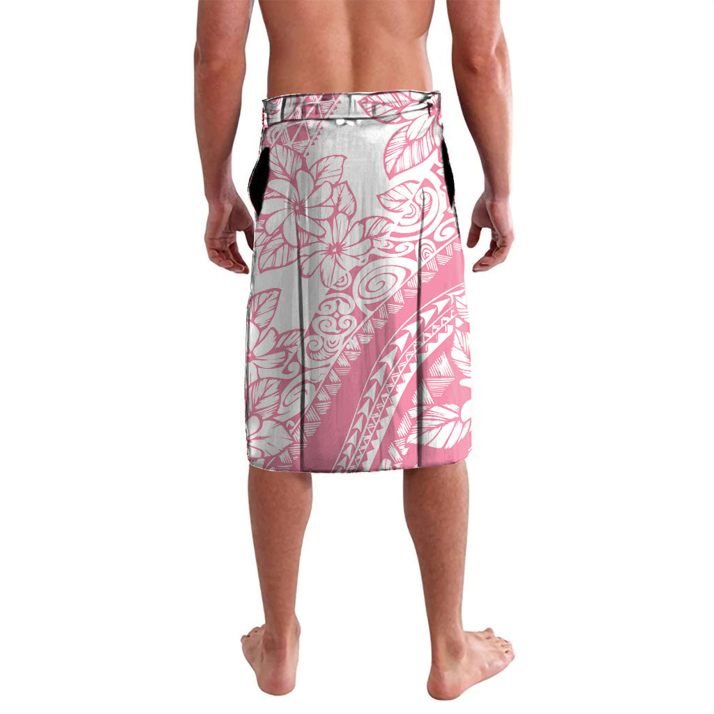 Polynesian Tiare Flower Pink Pastel Vibes Lavalava