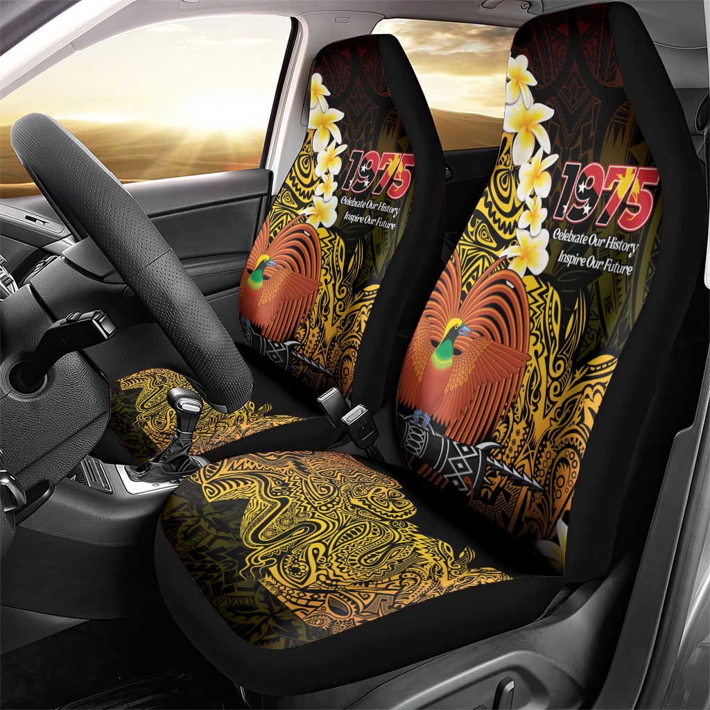 Papua New Guinea 1975 Car Seat Cover Create Our History Inspire Our Future LT14 - Polynesian Pride