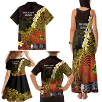 Papua New Guinea 1975 Family Matching Tank Maxi Dress and Hawaiian Shirt Create Our History Inspire Our Future LT14 - Polynesian Pride