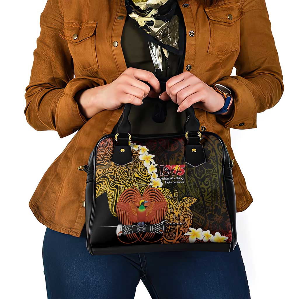 Papua New Guinea 1975 Shoulder Handbag Create Our History Inspire Our Future - Polynesian Pride