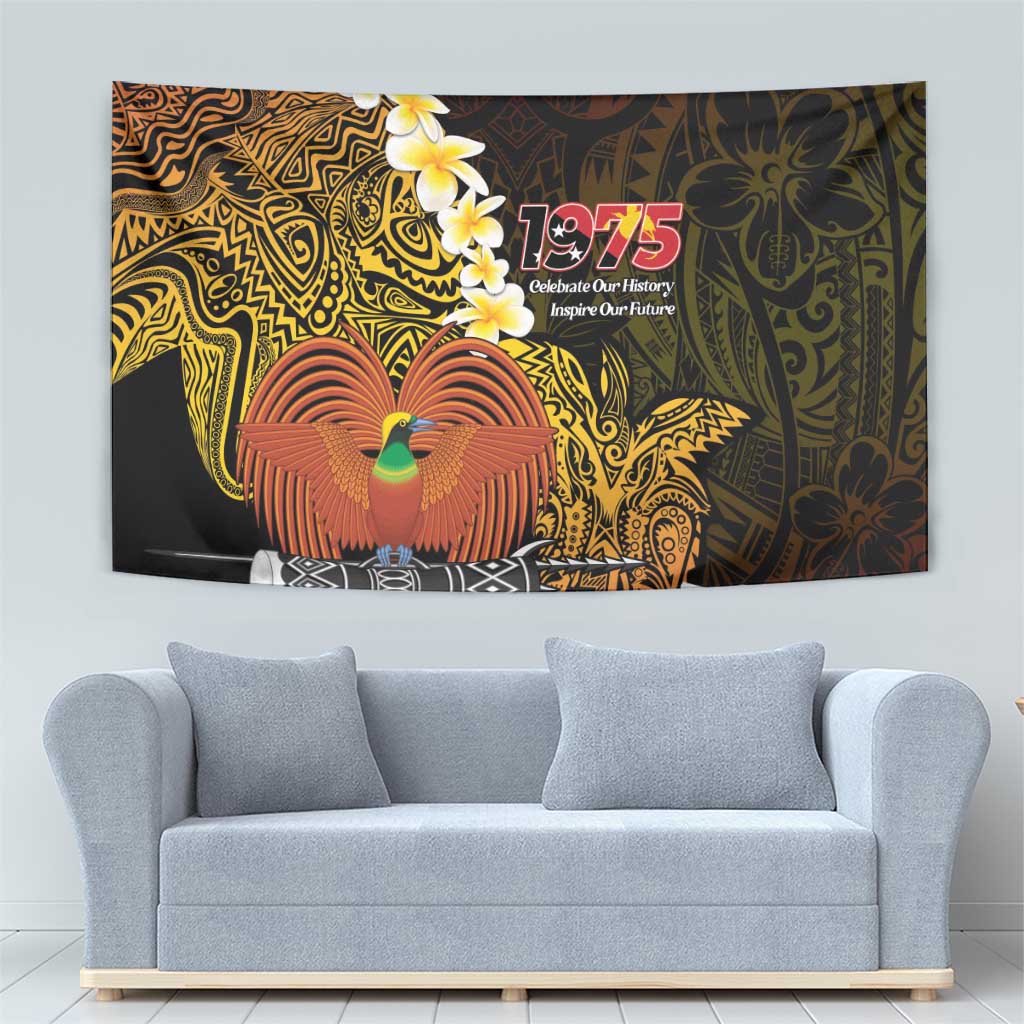 Papua New Guinea 1975 Tapestry Create Our History Inspire Our Future LT14 - Polynesian Pride