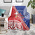 Tonga and Samoa Rugby Custom Blanket Ikale Tahi Manu Samoa Together - Polynesian Pride