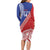 Tonga and Samoa Rugby Custom Long Sleeve Bodycon Dress Ikale Tahi Manu Samoa Together - Polynesian Pride