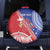 Tonga and Samoa Rugby Custom Spare Tire Cover Ikale Tahi Manu Samoa Together - Polynesian Pride