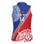 Tonga and Samoa Rugby Custom Women Sleeveless Polo Shirt Ikale Tahi Manu Samoa Together - Polynesian Pride