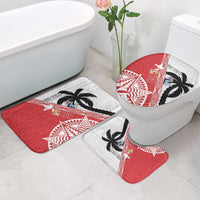 Fiji and Tonga Rugby Custom Bathroom Set Flying Fijians Ikale Tahi Together Pacific LT14 - Polynesian Pride